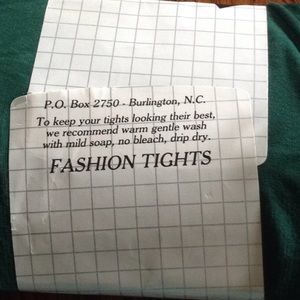 Designer Collection Accessories - Footed hunter green tights Designer Collection Accessories - Footed hunter green tights